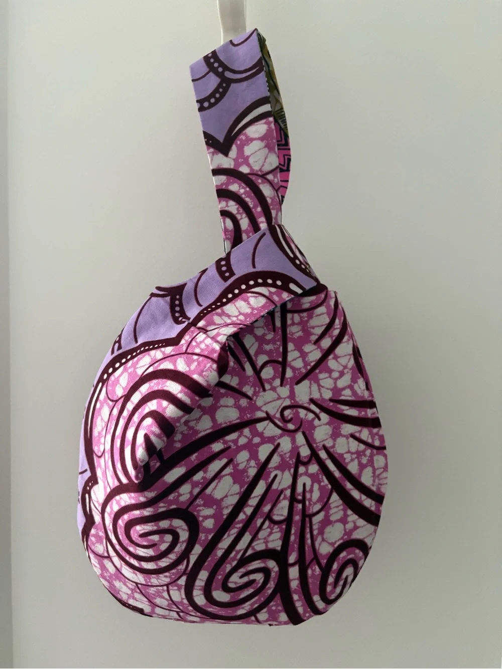 Reversible Print Wristlet Bag & Card Holder